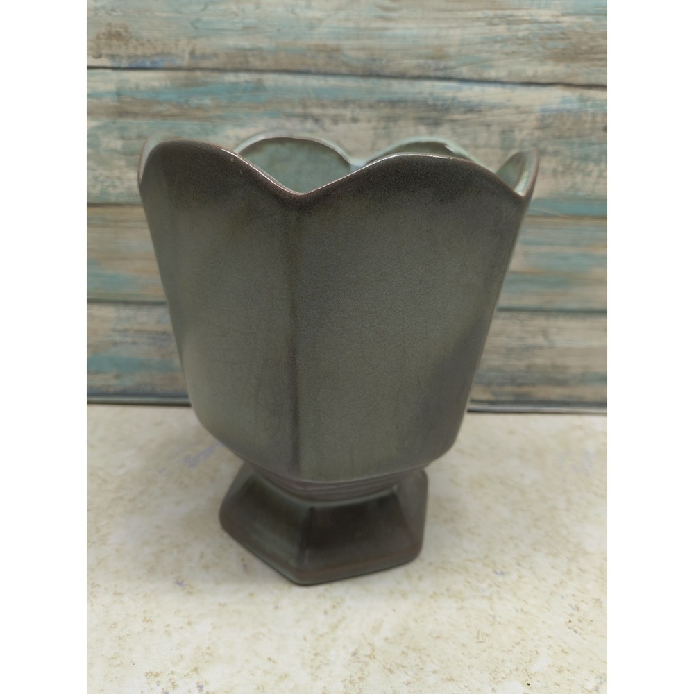 Vintage‎ Frankoma No 65 Hexagonal Planter Vase